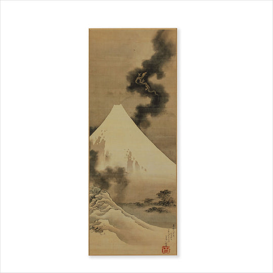 高級色紙「富士越龍(ふじこしのりゅう)」