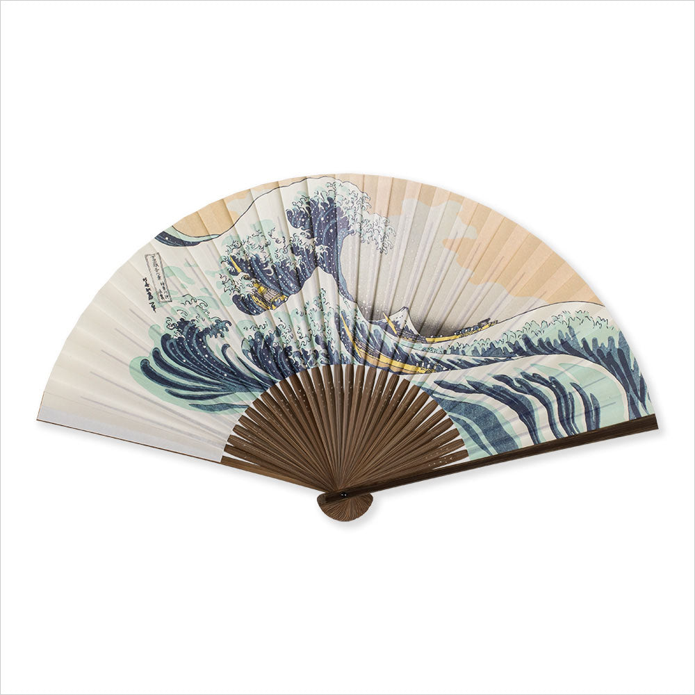 扇子「神奈川沖浪裏」 – Shop of Hokusai ｜ 北斎館ネットショップ