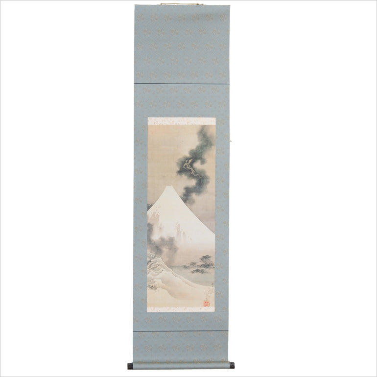 かけ軸「富士越龍（ふじこしのりゅう）」 – Shop of Hokusai ｜ 北斎館 