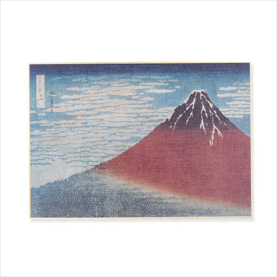 色紙「赤富士」