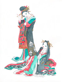 ガラリShowcase】HARUNE 水彩「NIBIJIN2024」 – Shop of Hokusai