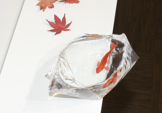 【ガラリshowcase】　【個展作品】河﨑海斗　金工工芸品・鋳金作家　「朱色和金（④）」