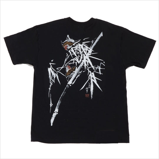 【北斎館限定】Ｔシャツ「竹に雀」