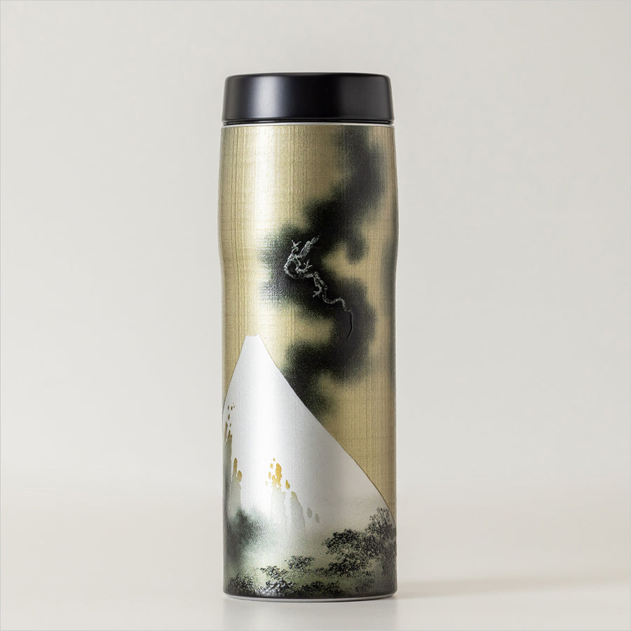 タイガー魔法瓶 アートボトル （富士越龍/金黒） – Shop of Hokusai