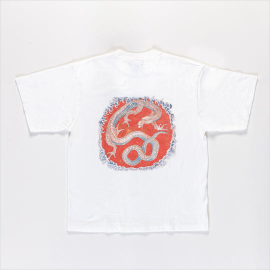 Tシャツ (龍 / 白)
