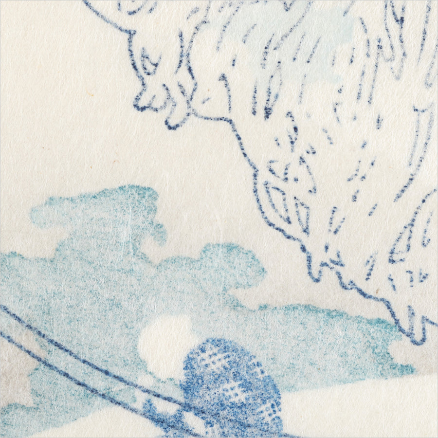 版画 北斎vs福田美蘭展「北信五岳 信州小布施町（ほくしんごがくしん