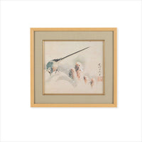 額色紙「雪中せきれい（せっちゅうせきれい）」 – Shop of