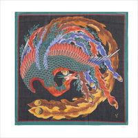 ハンカチーフ（龍・鳳凰） – Shop of Hokusai ｜ 北斎館ネットショップ