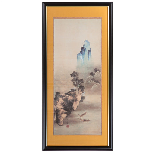 額絵「渡船山水（とせんさんすい）」