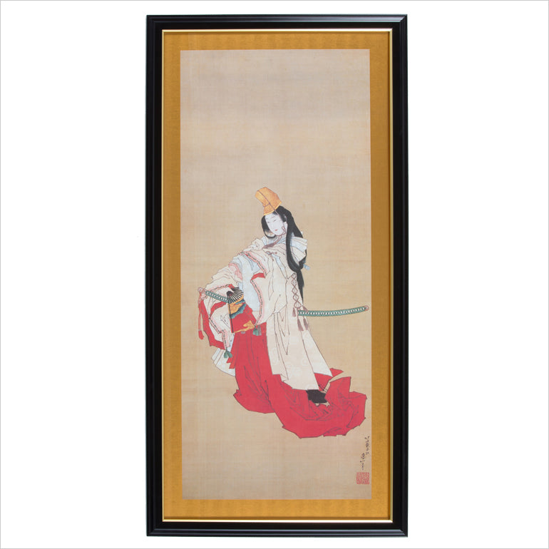 額絵「白拍子（しらびょうし）」 – Shop of Hokusai ｜ 北斎館