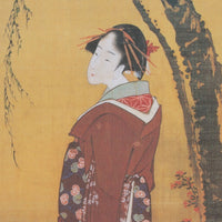 額絵「柳下傘持美人（りゅうかかさもちびじん）」 – Shop of Hokusai