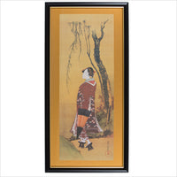額絵「柳下傘持美人（りゅうかかさもちびじん）」 – Shop of Hokusai