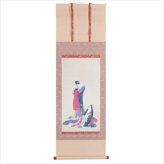 かけ軸「二美人（にびじん）」