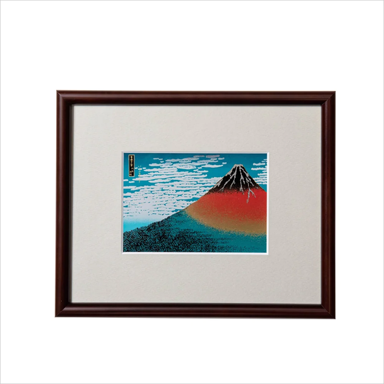 金蒔絵「赤富士（凱風快晴）」