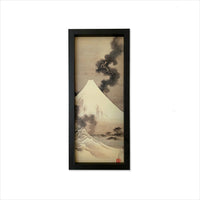 葛飾北斎　精密印刷工芸品　北斎　冨士越龍（ふじこしのりゅう）額装 北斎館限定】インテリアアート「富士越龍（ふじこしのりゅう