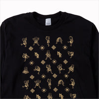 SUB POP 20周年限定Tシャツ 超レア プリントゴールド クソイベ】90's風 ほぼみちょ◯Tシャツ